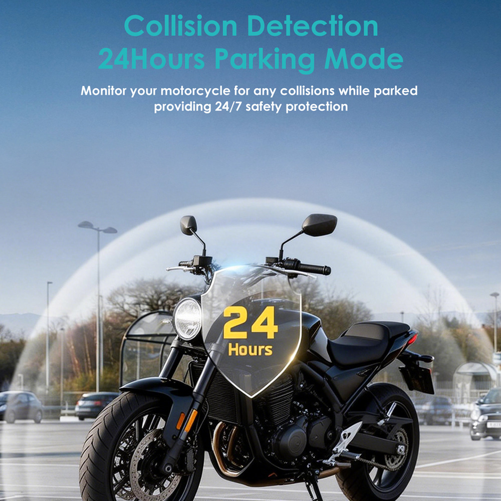 Cross-Border Best-Selling Motorcycle Dashcam with Wifi, Waterproof, Anti-Shake, 1080P Video Recording, Specifically for Motorcycle Travel
