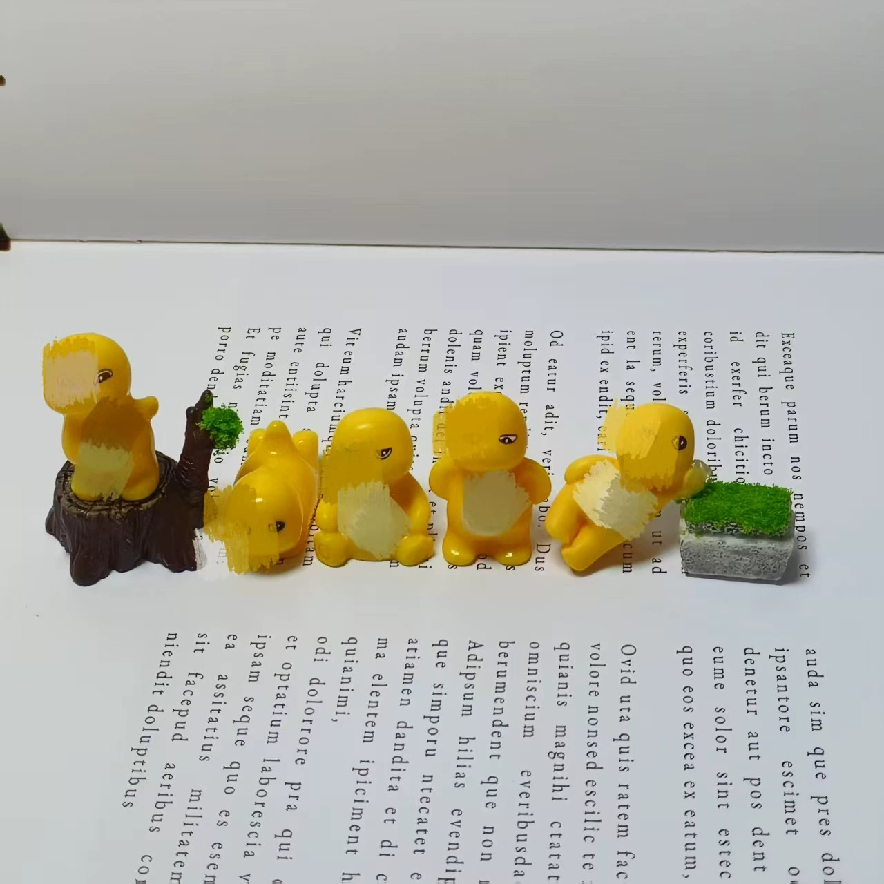 Светящийся маленький дракон мини-микро-ландшафтный орнамент, декоративные изделия из смолы