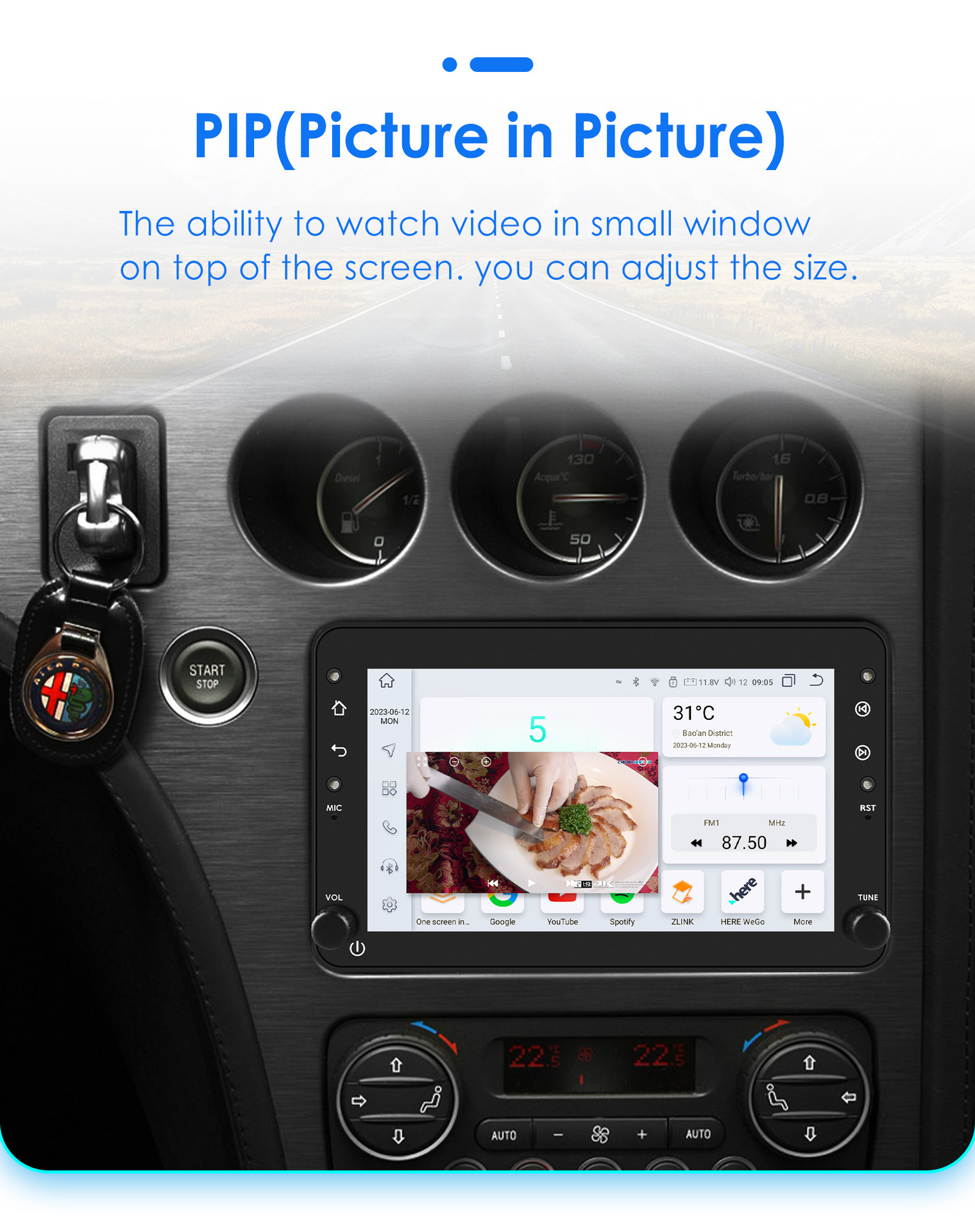 Cross-border applicable to Alpha alfa7-inch HD car audio and video vehicle GPS Android navigation intelligent all-in-one machine
