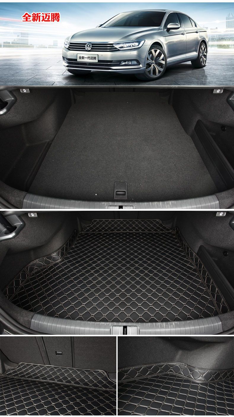 Special Car Trunk Mat for Sagitar, Bora, Magotan, Polo, Santana, Jetta, Vs5, Lamando, Tiguan