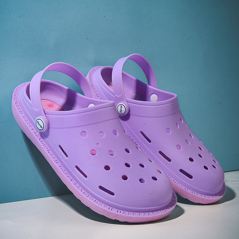 Otoño de 2025 nuevos zapatos de agujero huecos con suela suave, zapatillas casuales para el exterior, zapatillas frías, Amazon transfronterizas