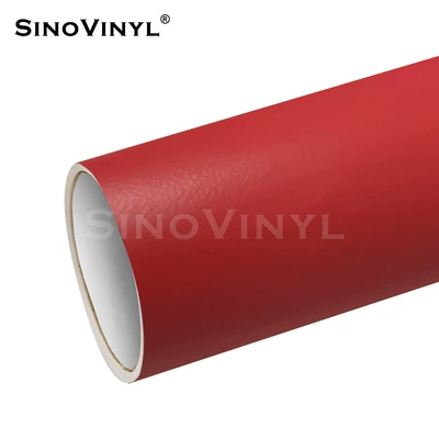 Paint Surface Car Sticker Matte Black — Automotive Film - 152-28m-matt-red