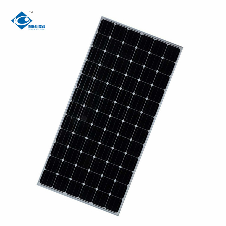 志旺新能源 十年老厂300W玻璃单晶太阳能板36V家用发电配件足功率