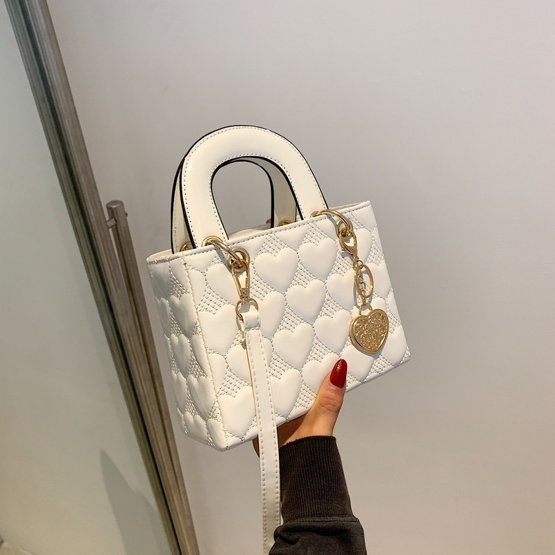 Diamond Embroidery Small Bag for Women 2021 Fashionable Shoulder Crossbody Bag Foreign Style Handheld Small Square Bag