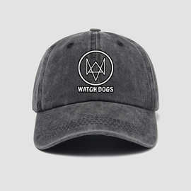 看门狗 游戏周边衣服 watch dogs2 Tshirt帽子棒球帽男女中国风软