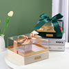 transparent Acrylic Gift box Wedding celebration Souvenir  Packaging box bow Candy box wholesale portable Carton Box