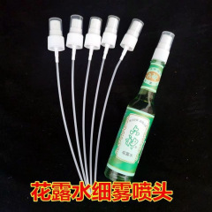 花露水ノズルに適した 6 つのガラスボトルスプレーヘッドファインミスト 195ml95ml Longli 蚊よけ花露水ヘッド