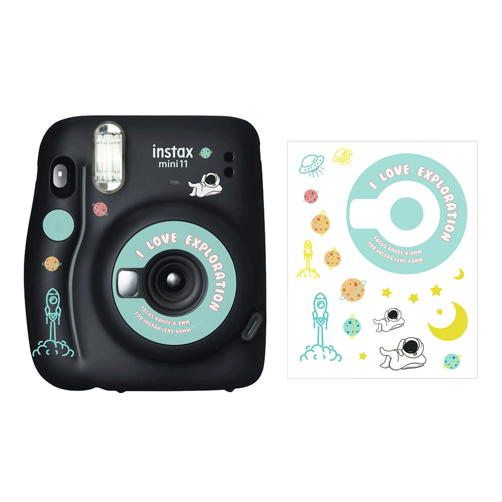 Применимо к Instax для снимка MINI11, наклейка на корпус, набор милых животных по теме DIY