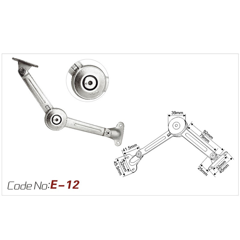 Parada a voluntad Varilla de soporte Puerta de gabinete engrosada Puerta abatibada Armario Maquinaria Aleación de zinc Parada a voluntad Varilla de soporte Parada a voluntad