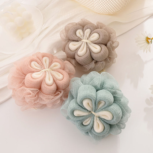 Bath Ball Wholesale Home Bathroom Personal Cleaning Bath Flowers Soft and Comfortable Bath Towels Foaming Bath Supplies