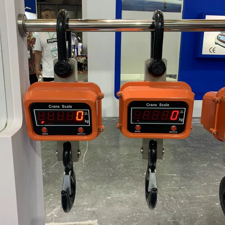 2 тонны прямых электронных весов Чжэцзян 5 тонн светодиодный дисплей весы крючок электронный весы крючок