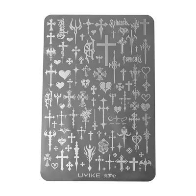 New Punk Heart Cross: Dırnaq bəzəkləri