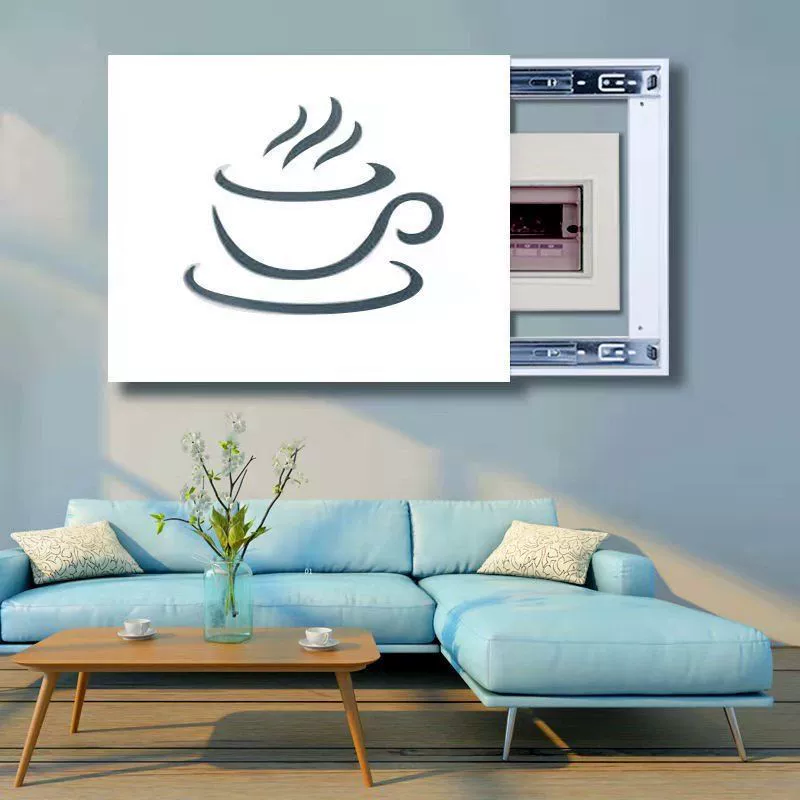White board electric meter box decorative painting switch box shielding box distribution box network cable box multimedia power switch decoration