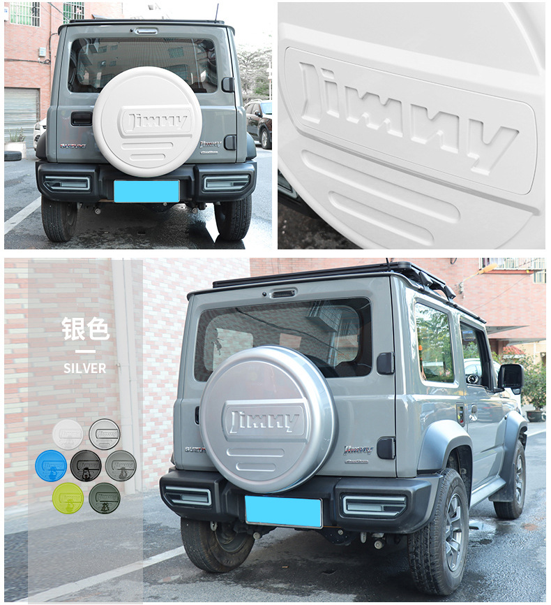 Applicable to suzuki jimny18 + Jimny (JB64,JB74) spare tire cover ABS wheelcover