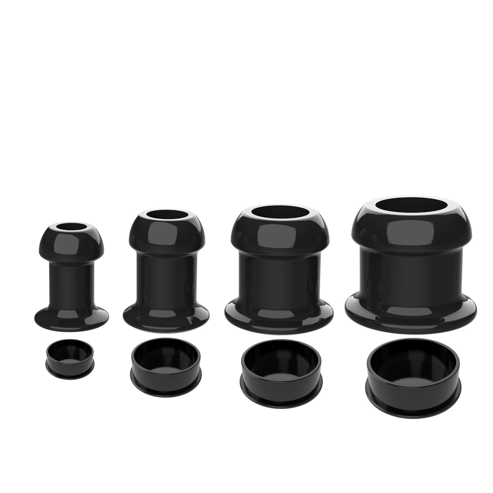 Анал plugs (Orissi) прозрачный viewer с extender- chrysanthemum, несколько размеров