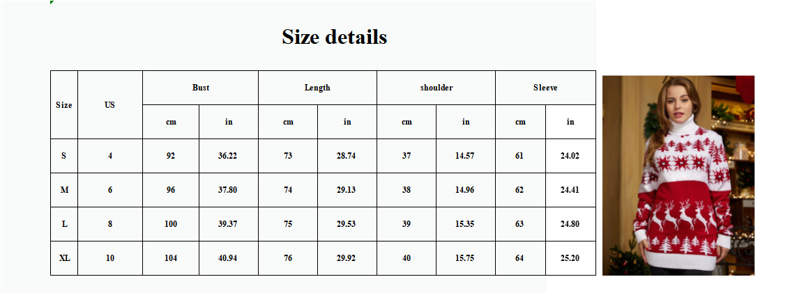 448g Weight Costume Props Event & Party Supplies Long Sleeve Sleeve Length Pullovers Placket Type Regular Sleeve Sleeve Type Polyester Fabric Type Regular Top Length Sweater Tops Type Daily Occasion Turtleneck Neckline Regular Fit Fit Type Christmas Festival Christmas Tree Pattern Winter, Autumn Season Women'S, Men'S Gender Jacquard Design Fashion Style Wholesale Women'S Men'S Fashion Christmas Tree Long Sleeve Jacquard Sweaters & Cardigans 6