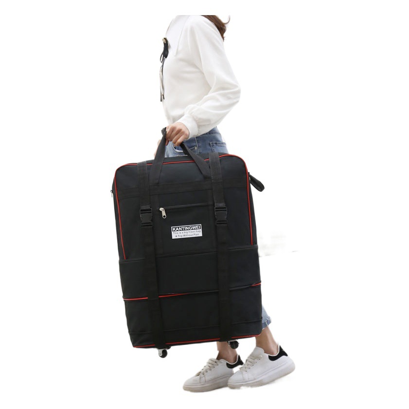 Impermeable portátil Oxford tela de equipaje de gran capacidad bolsa de viaje 158 bolsa de transporte aéreo en el extranjero bolsa de equipaje en movimiento
