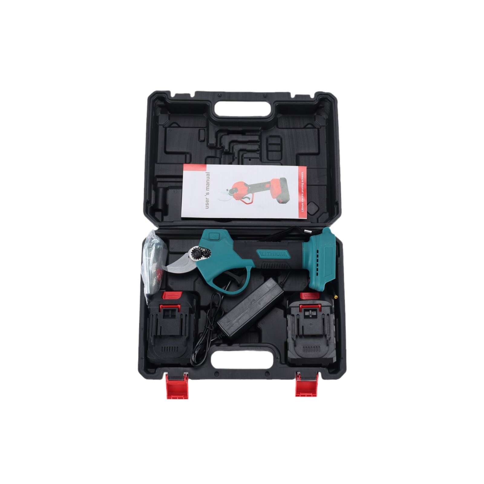 21v jardín multifuncional árboles frutales tijeras eléctricas ramas gruesas comercio exterior inalámbrico doméstico portátil tijeras de poda eléctrica de litio