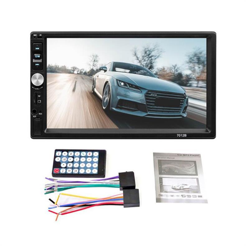 Hd 7inch Car Mp5 Card Car Mp5 Player Supports Bluetooth Call Reversing Priority 7012B Short