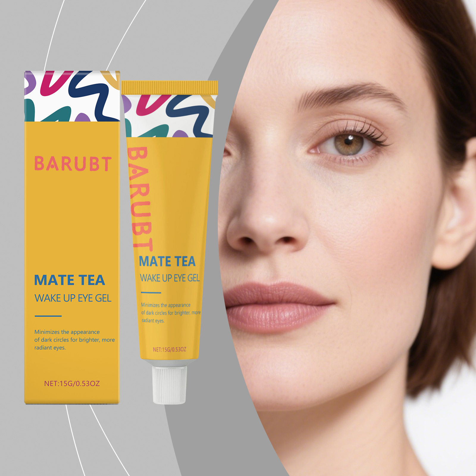 TK跨境爆款保湿眼部凝胶 温和护理眼部肌肤水润按摩眼周嫩肤眼霜