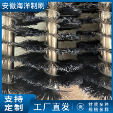 定制玻璃清洗酸洗弹簧缠绕式尼龙丝螺旋洗晒版机CTP冲版机毛刷辊