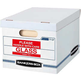 2x3英寸易碎贴纸手柄小心警告包装/运输不干胶贴纸标签500个/卷