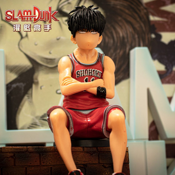 Slam Dunk basketball doll Cherry Blossom Road Liuchuan maple cake decoration car decoration cartoon hand-made model