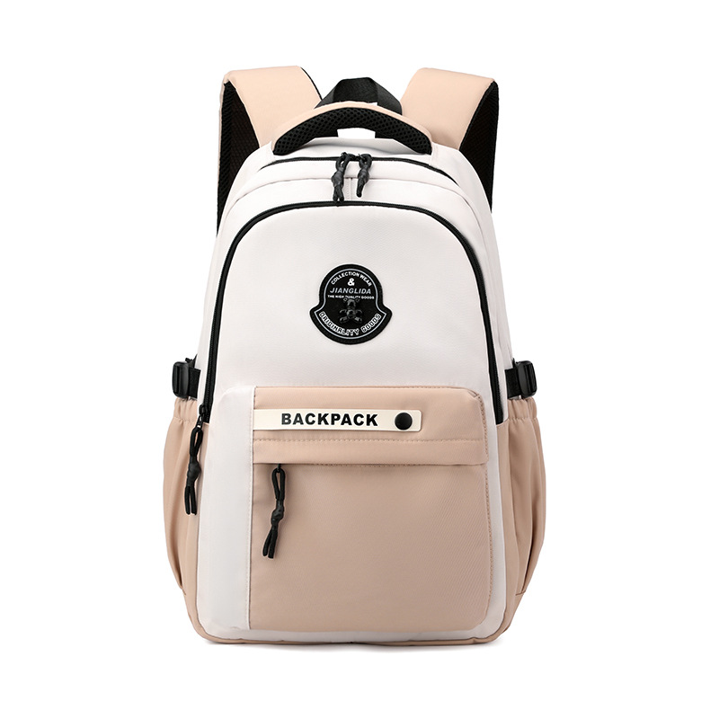 Peces naturales de gran capacidad resistente a la suciedad niños estudiantes de primaria 3 - 6 grados estudiantes de secundaria secundaria doble espalda impermeable ligera