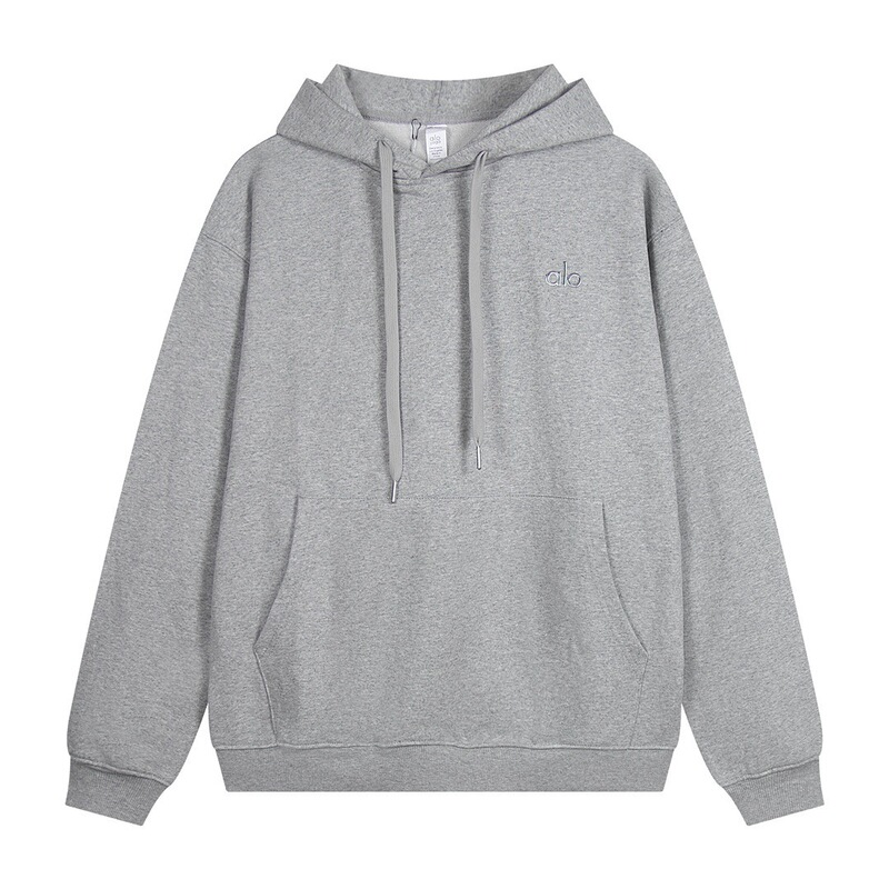 25-Year Alo Autumn/Winter Style Fleece-Lined High Street Loose-Fit Hooded Unisex Jisoo Half-Zip Pullover Versatile Sweatshirt 25-Year Alo Autumn/Winter Style Fleece-Lined High Street Loose-Fit Hooded Unisex Jisoo Half-Zip Pullover Versatile Sweatshirt