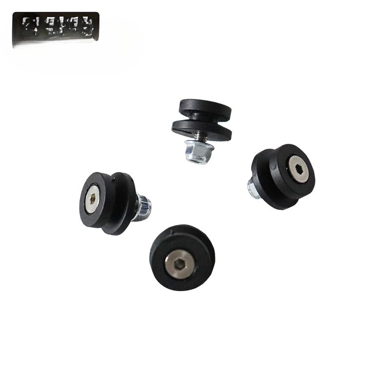 Aluminum alloy tail box installation accessories fixed artifact pressing bar motorcycle side box quick release buckle gasket sub trunk