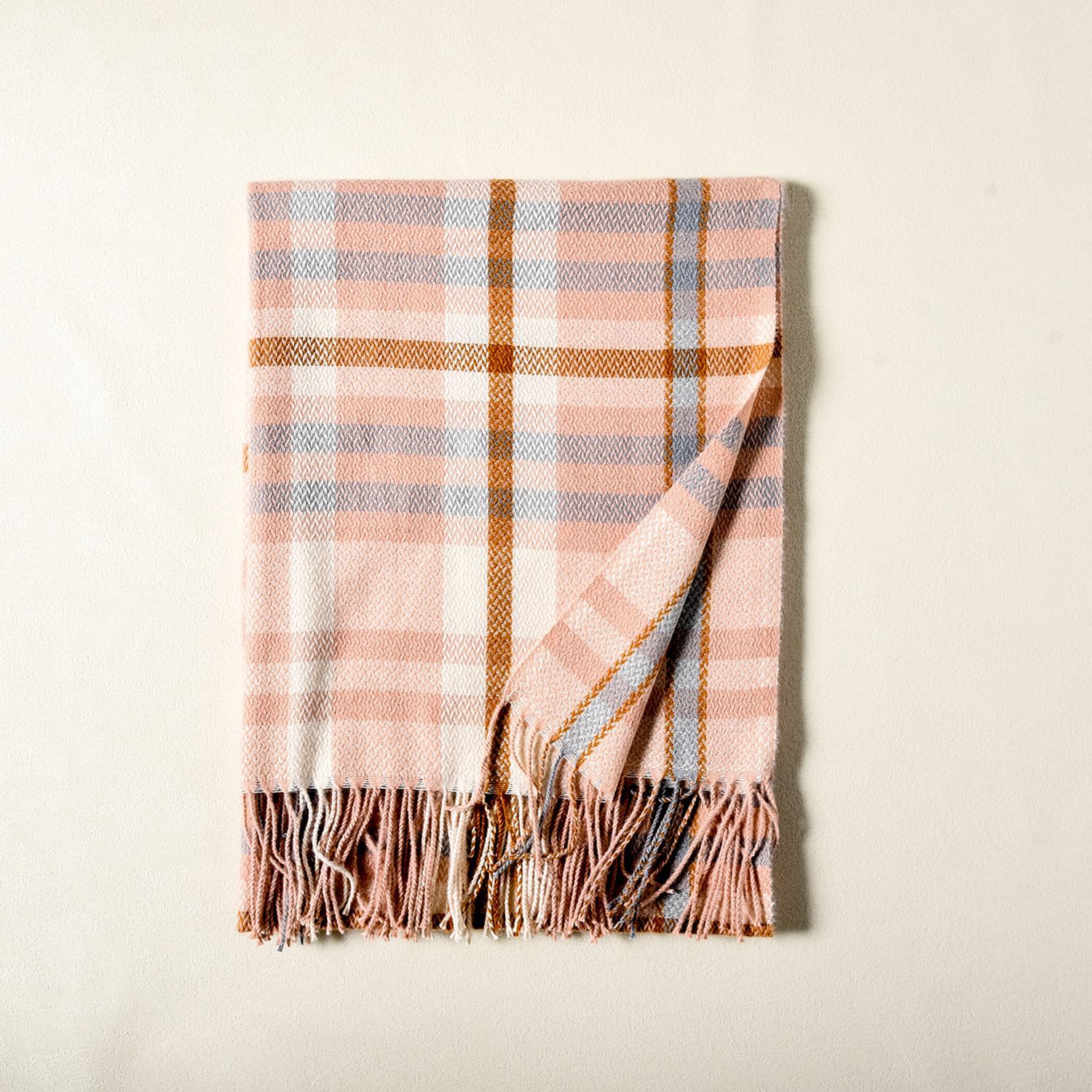 Nuevo bufandas a cuadros para mujeres de invierno de alta calidad espesa y cálida bufandas de cachemir de estilo coreano para mujeres