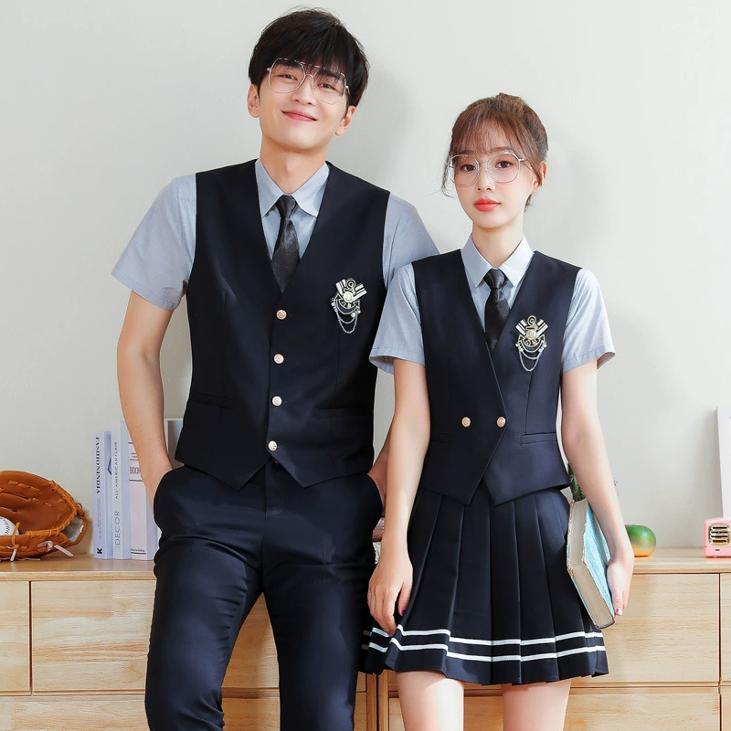 Спецодежда Женский бар Кейтеринг Официантка Отель Бар КТВ Стойка регистрации Рабочий костюм Жилет