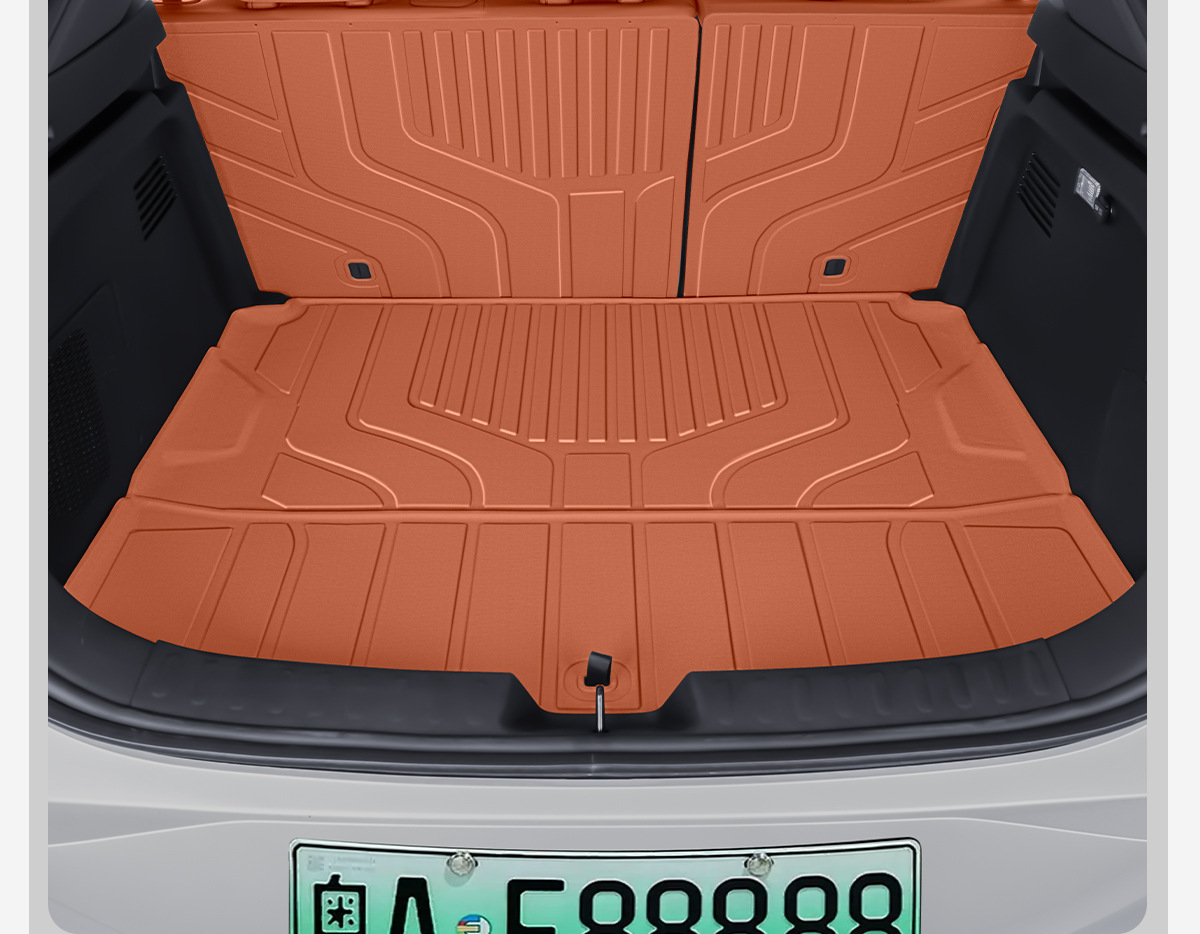 Suitable for Deep Blue L06/L07/S05/S07 Integrated Trunk Mat Tpe One-Piece Mat Anti-Scratch and Wear-Resistant Interior Modification