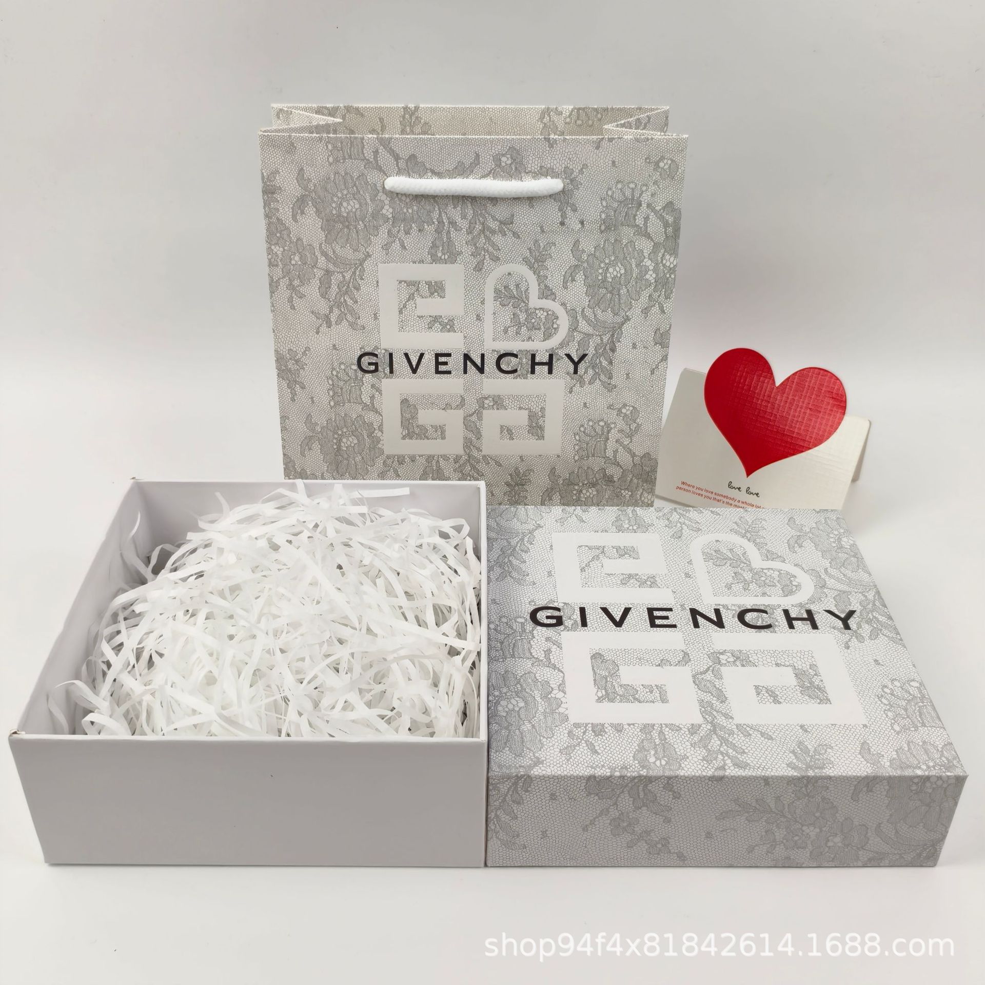 밀짚 상자 + 가방 + 인사말 카드; 1