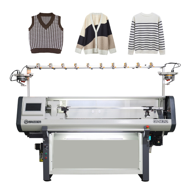 Guosheng Computer Horizontal Machine Fully Automatic Sweater Knitting Machine Order System Knitting Scarf Hat 	   Knitting Machine