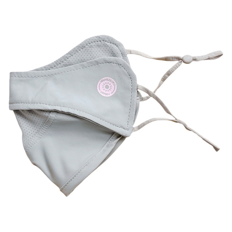 Estilo coreano máscara de cara completa de las mujeres 3D protección solar máscara de la esquina de los ojos velo de verano protección UV transpirable