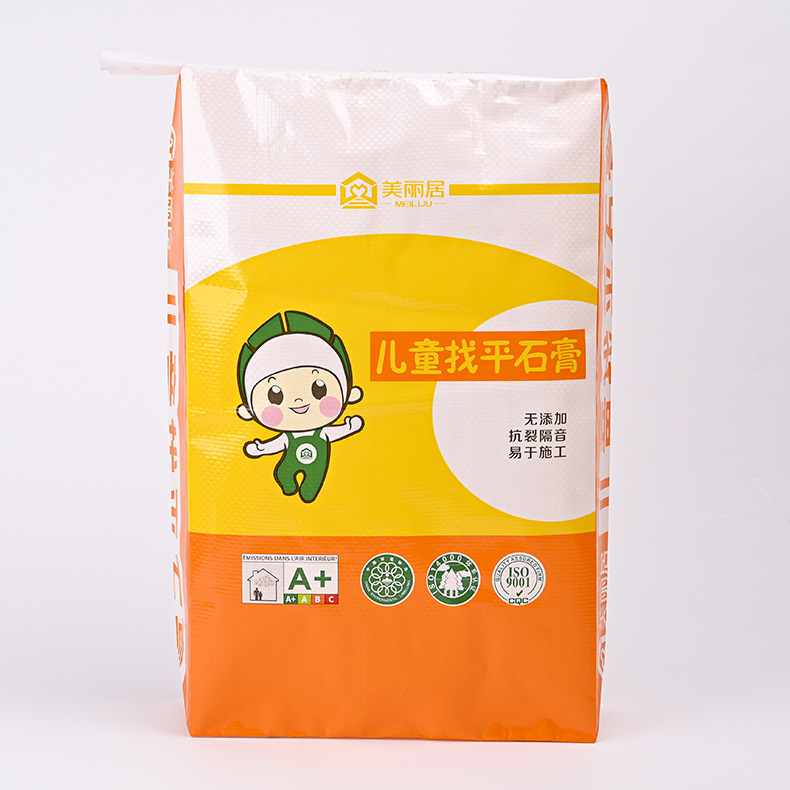 彩印复合石膏瓷砖粘结剂阀口袋石膏纸塑纸袋化工饲料塑料编织袋
