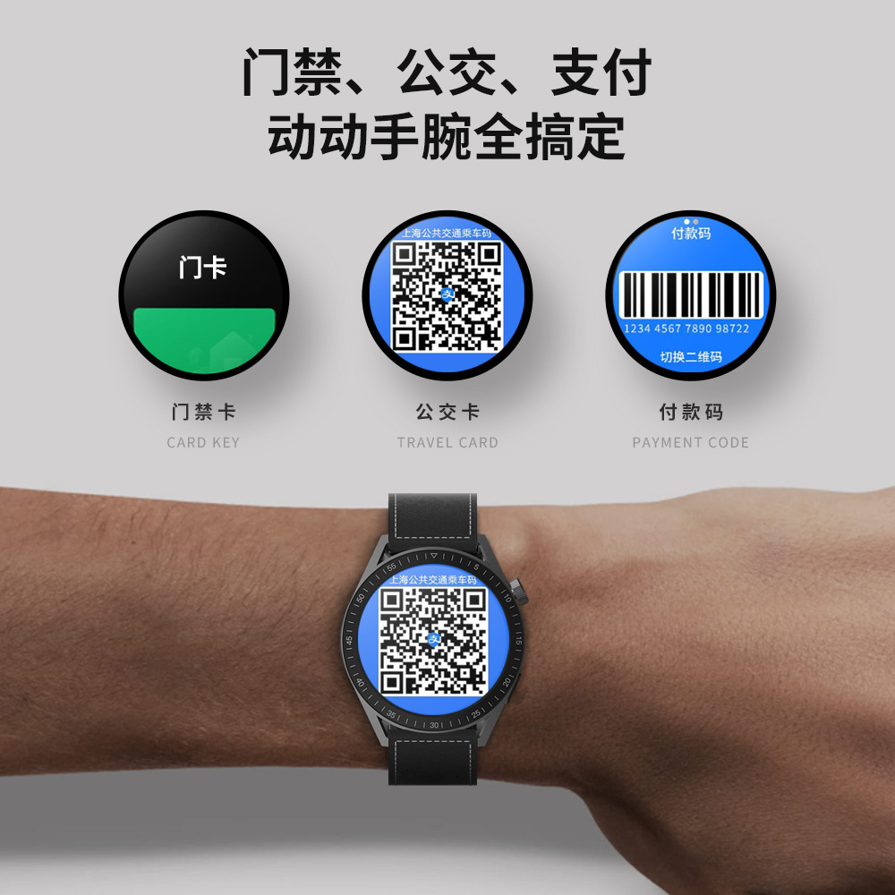 2024 new smart phone watch men's watch Huaqiangbei multifunctional heart rate and blood pressure watch