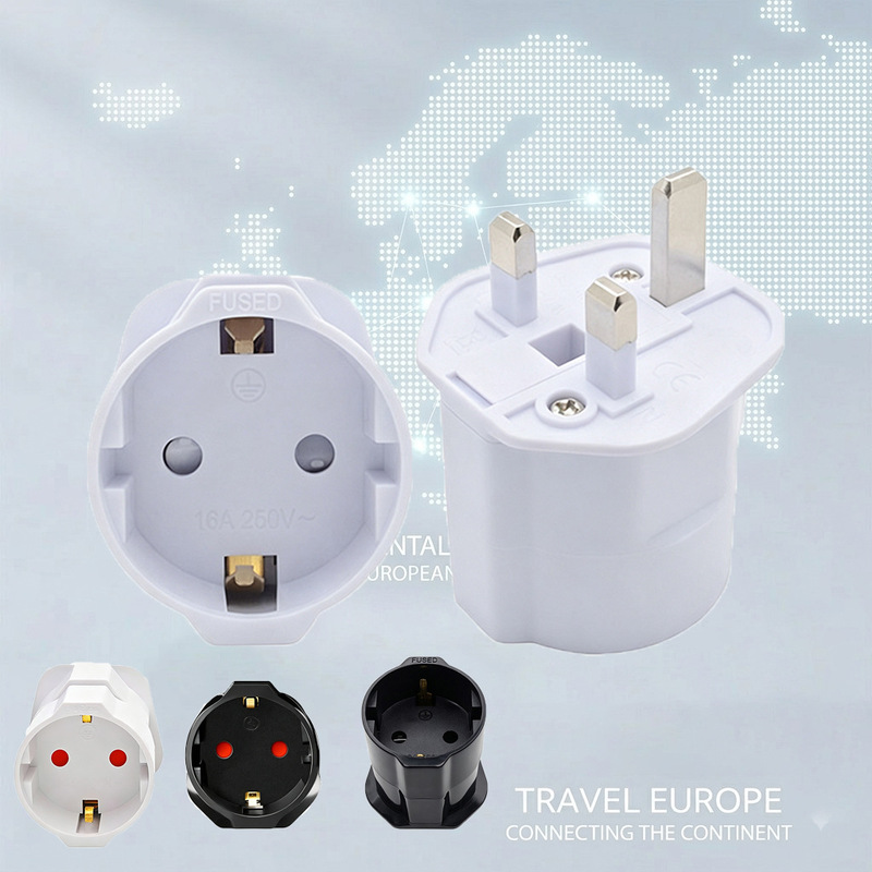 European to British standard plug, European-style to British-style plug, European standard to British standard adapter, German standard to British standard plug European to British standard plug, European-style to British-style plug, European standard to British standard adapter, German standard to British standard plug
