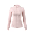 Sakura pink rose gold zipper