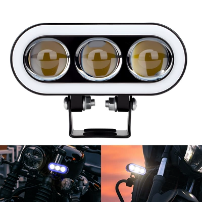 Vehicle Spotlight External Motorcycle Headlight | Motorcycle headlights, headlights
