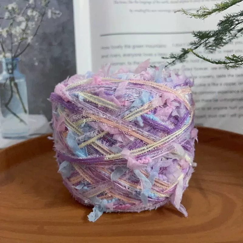 Набор для рукоделия Qige: смесовая пряжа Ziyan для вязания крючком, шапочки, шарфы, шапки, шарфы, шерстяные клубки 100г