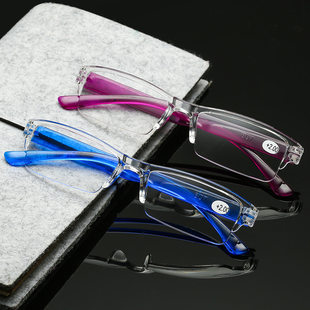Fashionable high-definition all-in-one anti-blue light reading glasses for middle-aged and elderly people, anti-fall and comfortable reading glasses for men and women.