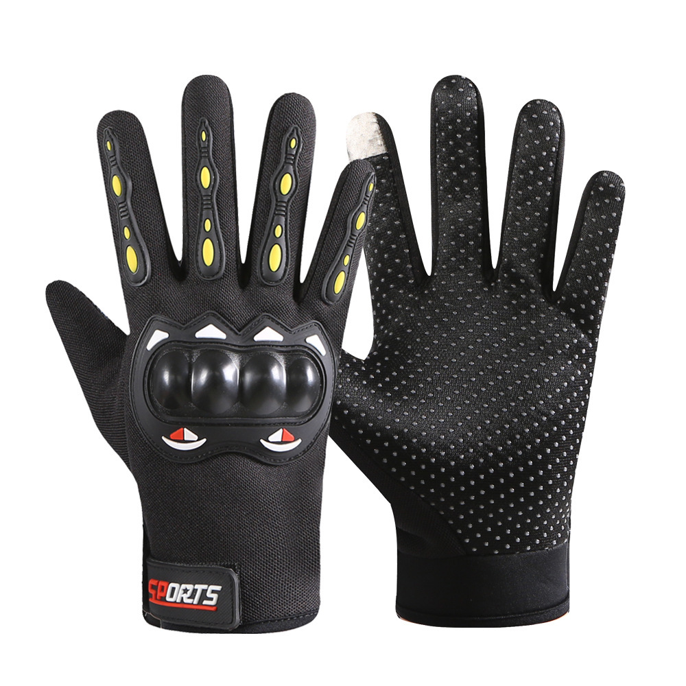 Guantes calientes para niños y niñas en otoño y invierno para proteger a prueba de viento y frío guantes de ciclismo con lana