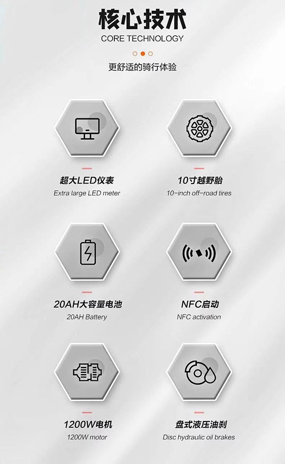 Retuol Dual Drive Folding Off-Road Electric Scooter 10inch High Power One Piece Dropshipping Dual Drive Off-Road