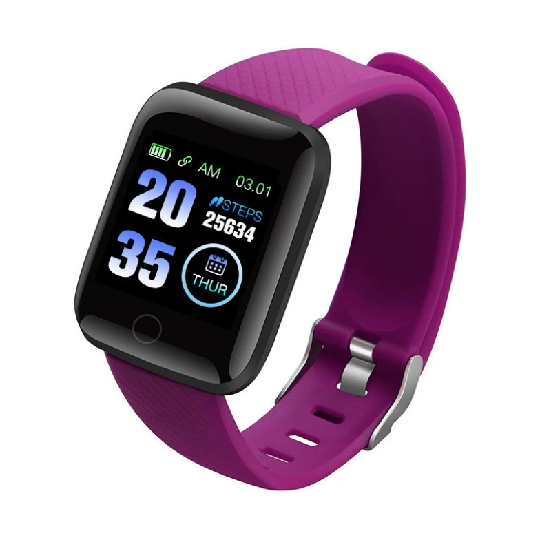 Смарт‑часы 116Plus D13, Bluetooth OLED 1.3" — пульс, давление