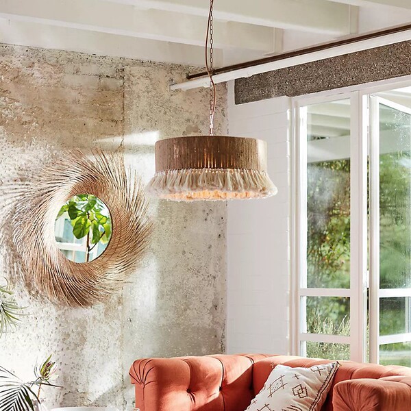 Retro creative ceiling lamp