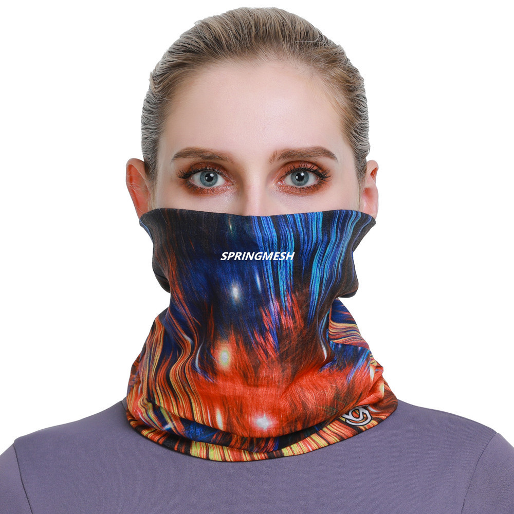 Logo Headscarf, Outdoor Versatile Seamless Magic Headscarf, Cycling Neck Gaiter, Sun Protection, Windproof Mask for Men and Women