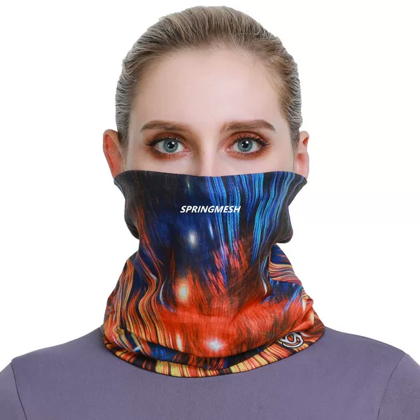 Logo Headscarf, Outdoor Versatile Seamless Magic Headscarf, Cycling Neck Gaiter, Sun Protection, Windproof Mask for Men and Women