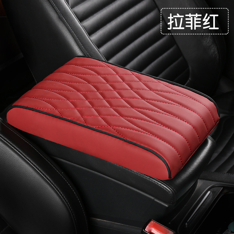 Universal – Armrest box pad Box Pad Memory - armrest-box-pad-lafite-red-mc